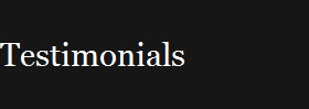 Testimonials